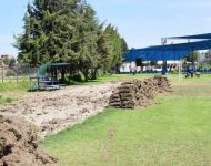 Trabajos de Mantenimiento Cancha Fútbol de grass, 2018